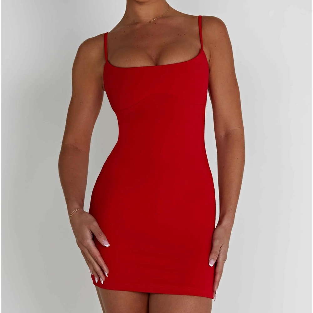 Baby Boo red dress